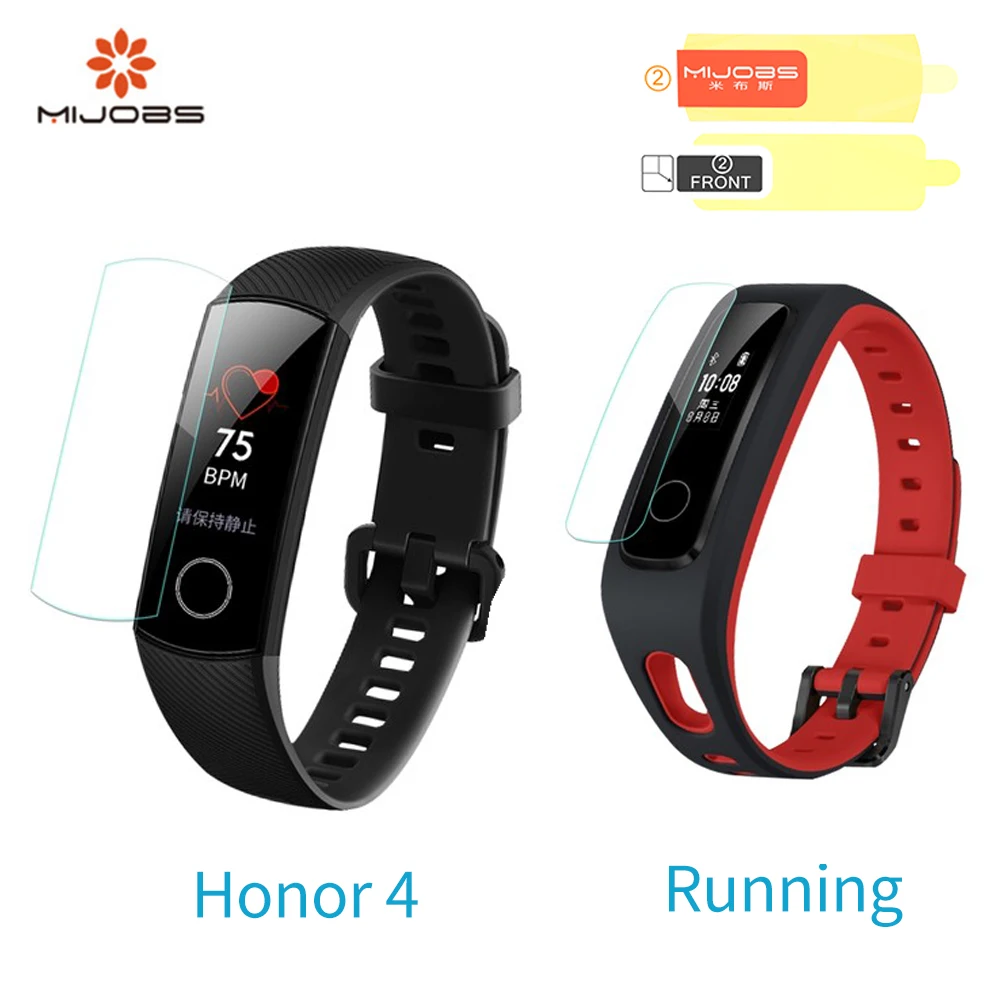 Screen Protector Huawei Honor Band 4 &amp Running Version Slim Soft Protective Films for | Электроника