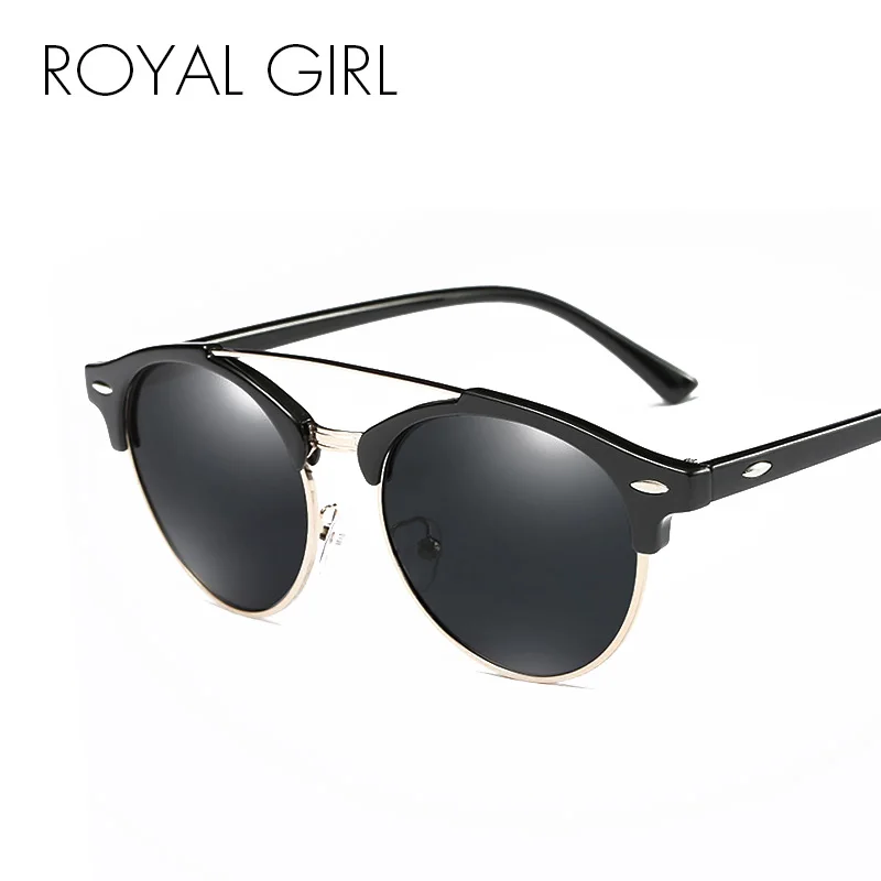 Солнцезащитные очки ROYAL GIRL для мужчин и женщин поляризационные 2020 Круглые