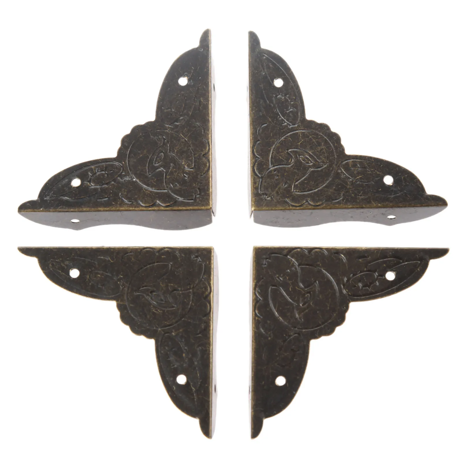 Мебельная фурнитура античный угловой кронштейн чехол для ювелирных изделий