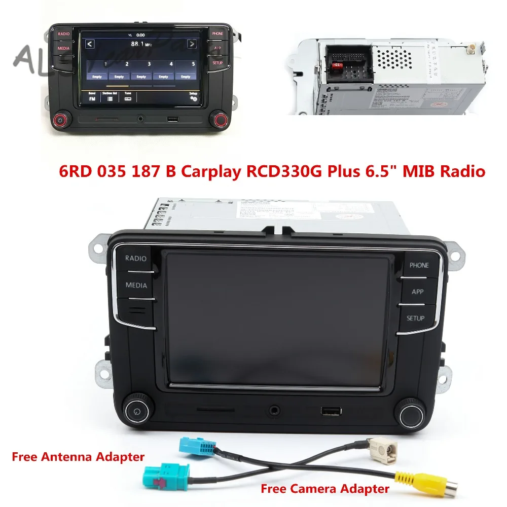 Адаптер для радиоантенны 6RD 035 187 B RCD330 MIB 6 5 дюйма с цветным сенсорным экраном VW Golf