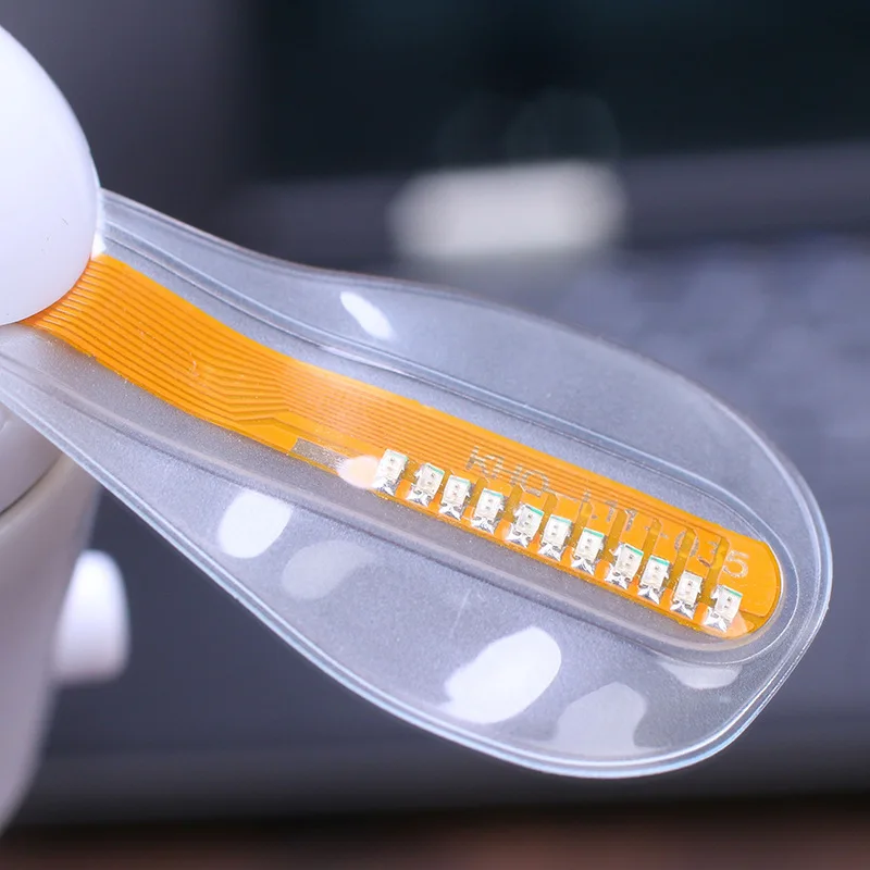 USB flashing small fan Creative DIY modification of custom mini LED light emitting | Дом и сад