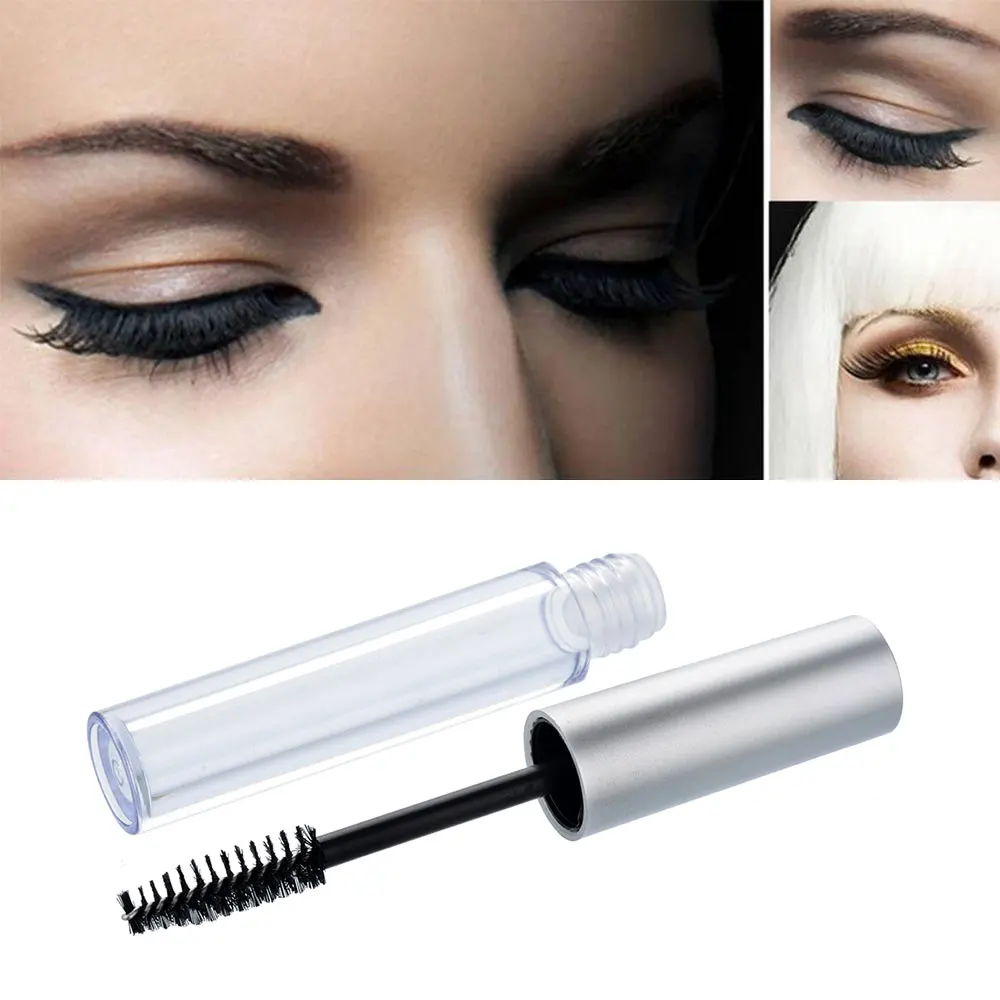 Empty Black Eyelash Tube Mascara Cream Vial Container Travel Storage Bottle Organizer Makeup Tool Accessories 3.5/10ml