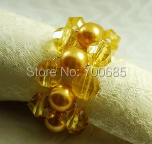 

Украшенная жемчугом искусственная кожа, держатель для салфеток,