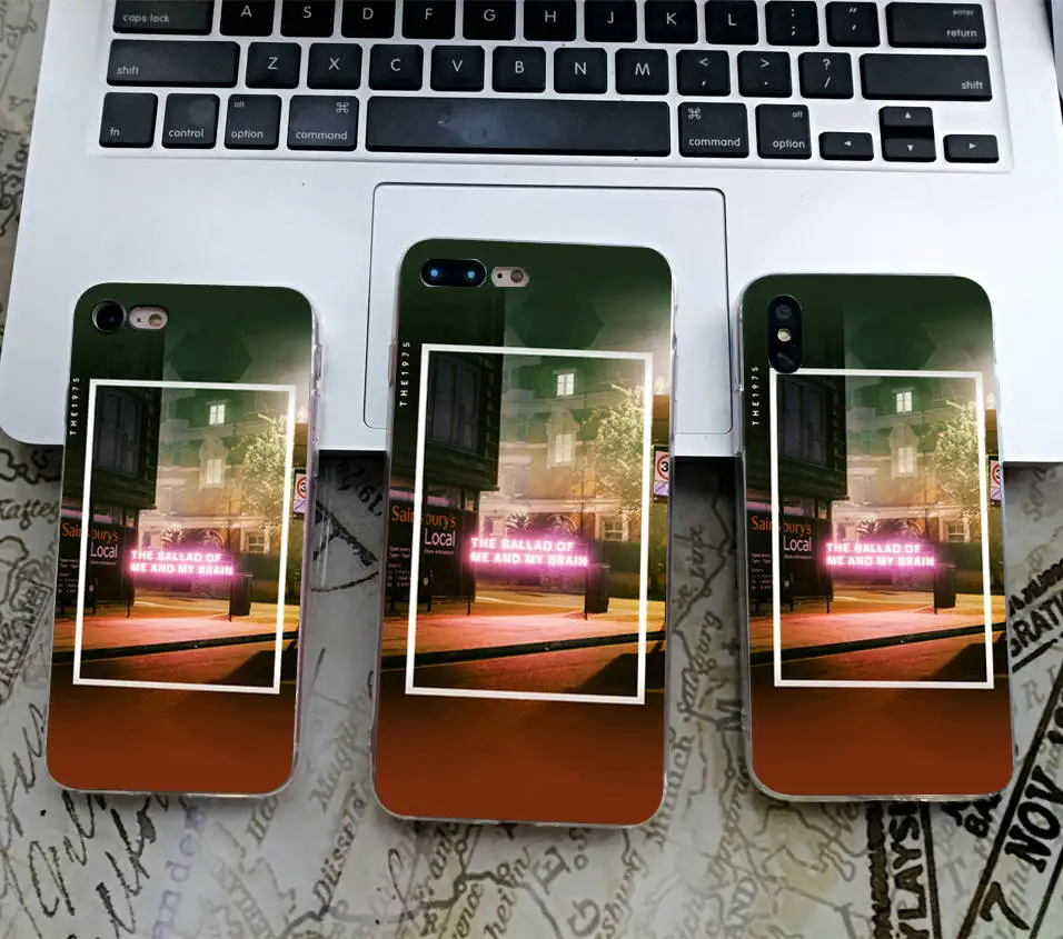 1975 песен чехол для iPhone X 5 S 5S XR XS Max 6 6 S 7 8 плюс Чехол прозрачный мягкий силикон телефон Чехол Fundas capinha Coque