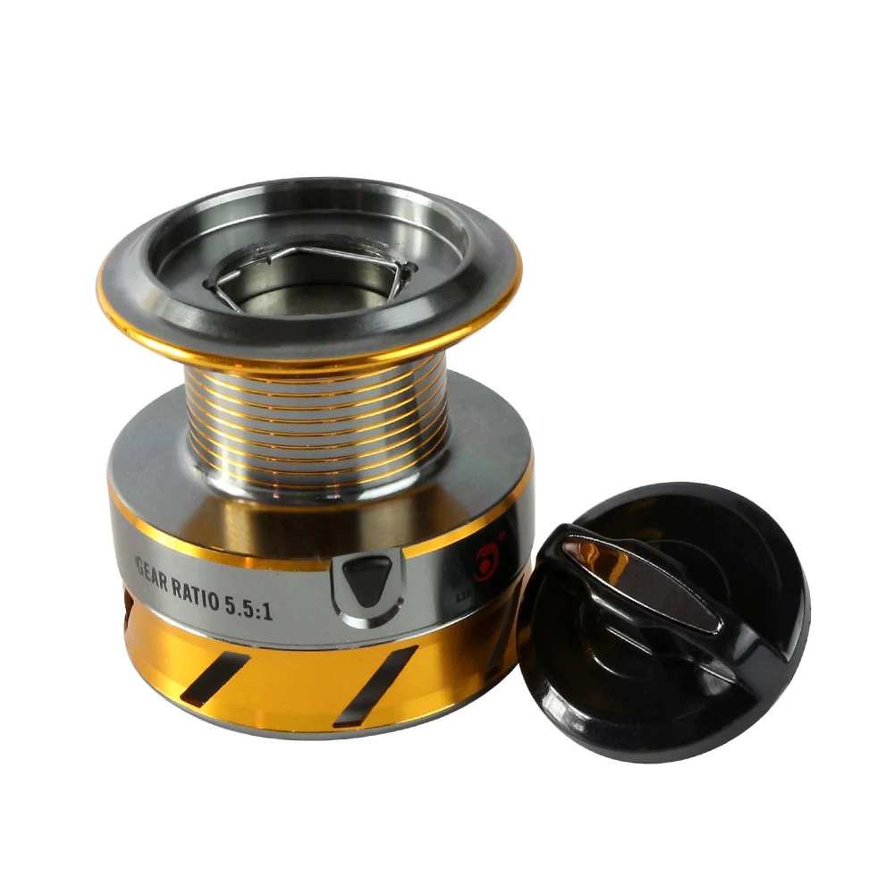 Металлическая катушка спиннинговая Рыболовная 13 + 1 шарикоподшипник улучшенная