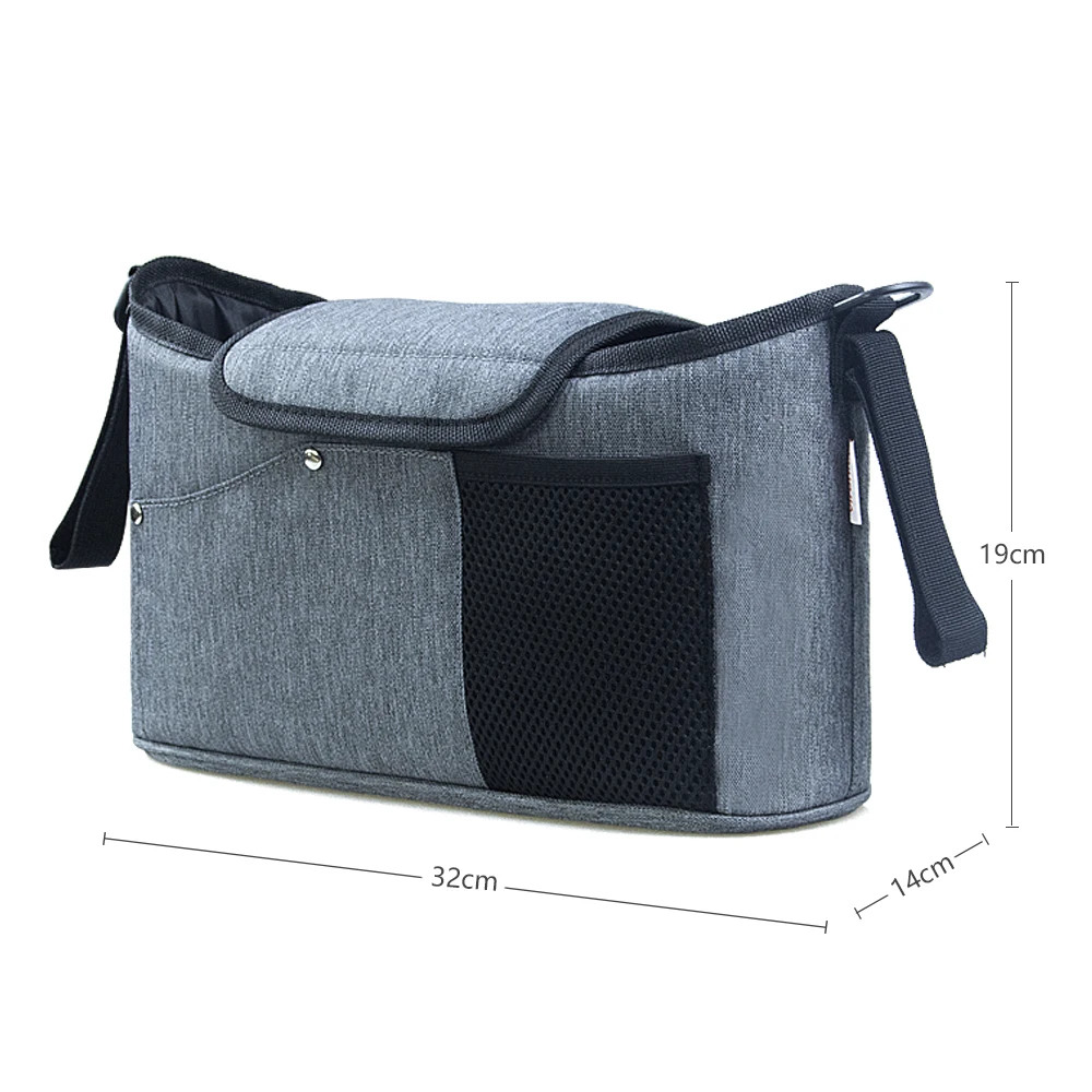 Органайзер для детской коляски большая сумка хранения детских вещей дорожная