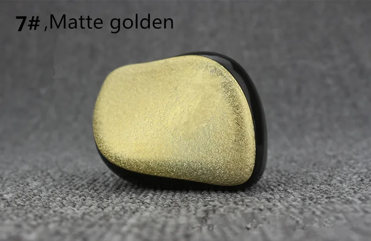 Matte golden Расческа для волос ионная расческа для волос - Цвет: Matte golden