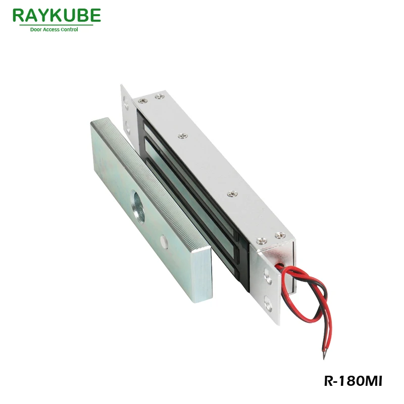 Магнитный дверной замок RAYKUBE 180 кг фунтов с врезным креплением для системы