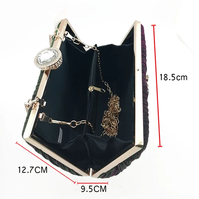 Королевская Свадебная Сумка-клатч золотого цвета подходит к Африканской женской