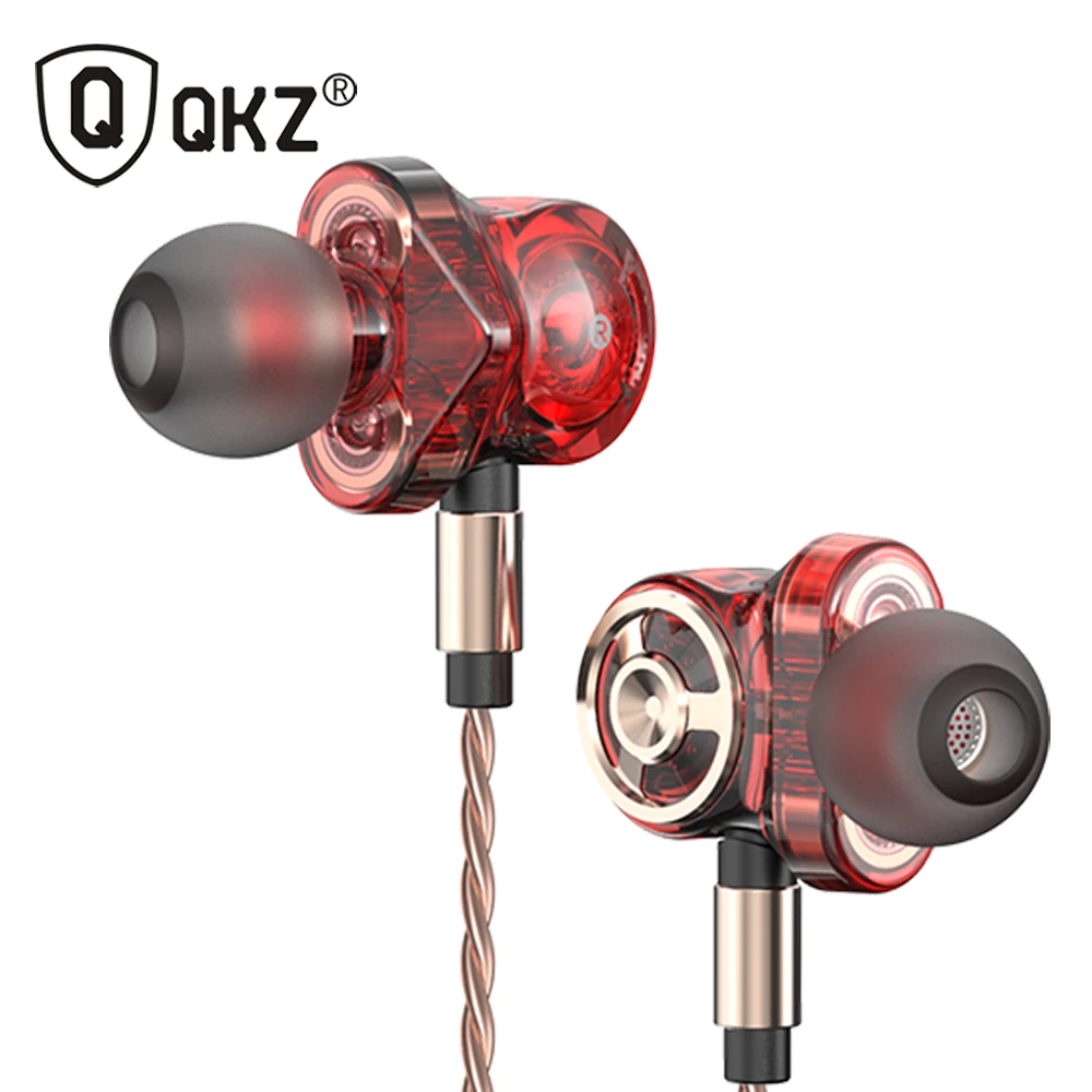Оригинальные Внутриканальные наушники QKZ CK10 6 динамических драйверов