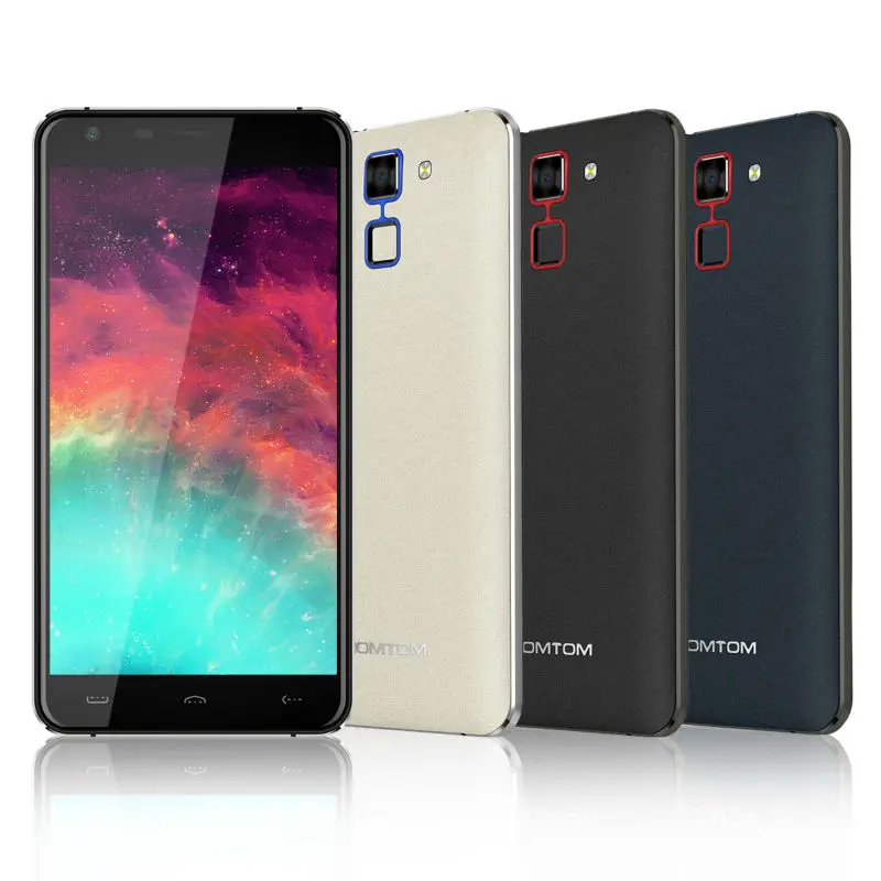 HOMTOM HT30 смартфон 3g WCDMA отпечатков пальцев 5 "MTK6580 4 ядра Android 6 0 1 ГБ + 8 8MP 3000 мАч