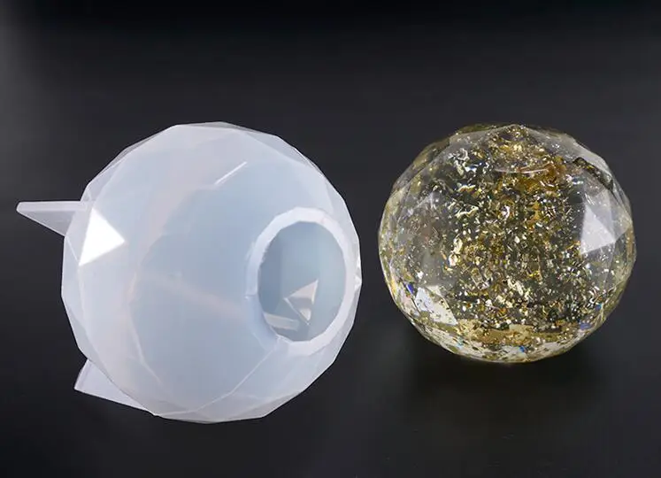 Трехмерная многогранная силиконовая форма для хоккея с шариком Универсальная из