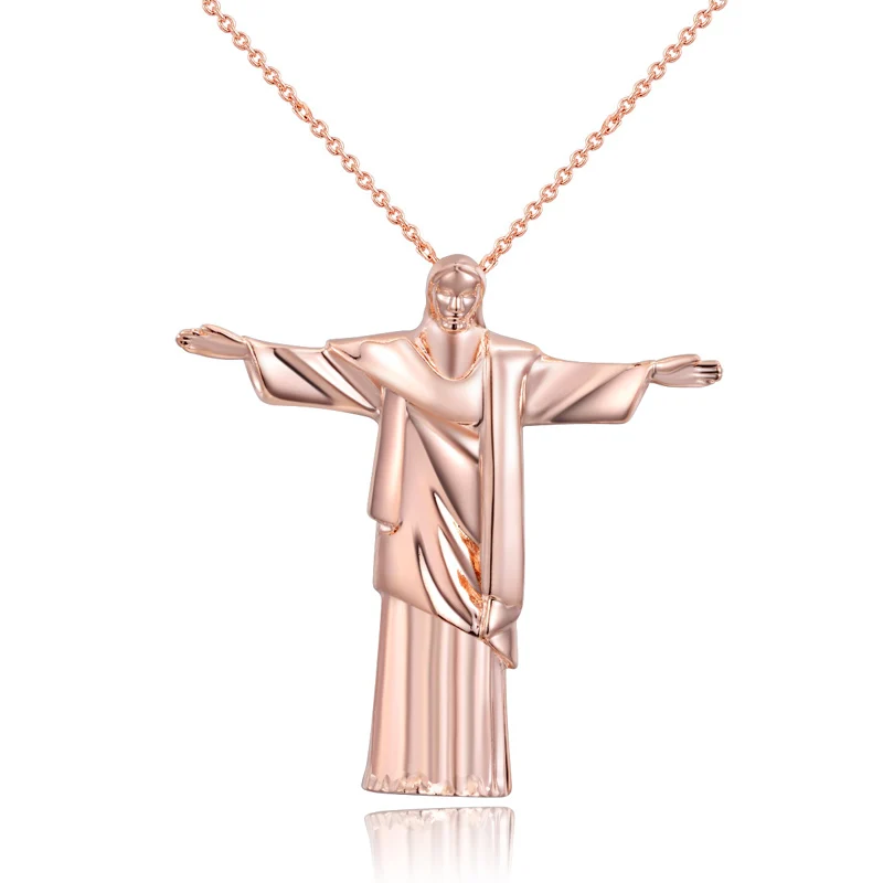 Italina Rigant Подвески в виде статуи Христа из Рио де Жанейро #RG77271|colar com pingente|colares