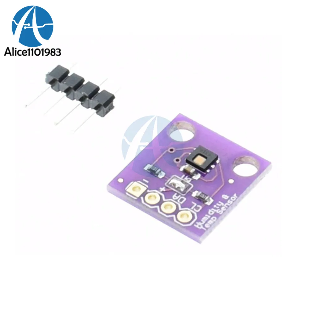 GY-213V-HTU21D датчик температуры и влажности I2C Замена модуля SHT21 SI7021 HDC1080 | Электронные