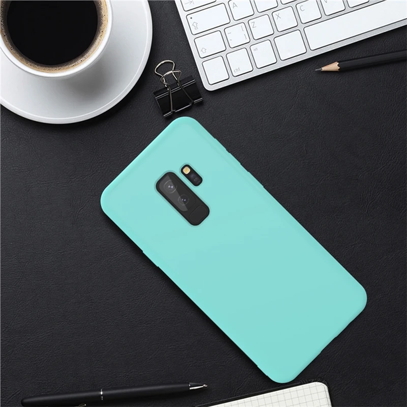 Чехол карамельных цветов для Samsung Galaxy S10 S9 Note10 plus S10e тонкие мягкие силиконовые