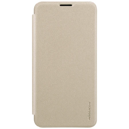Золотой Filp чехол для Xiao mi 8/mi 8 SE NILLKIN Sparkle супер тонкий флип-чехол pu кожаный чехол с розничной доставкой посылка - Цвет: Золотой