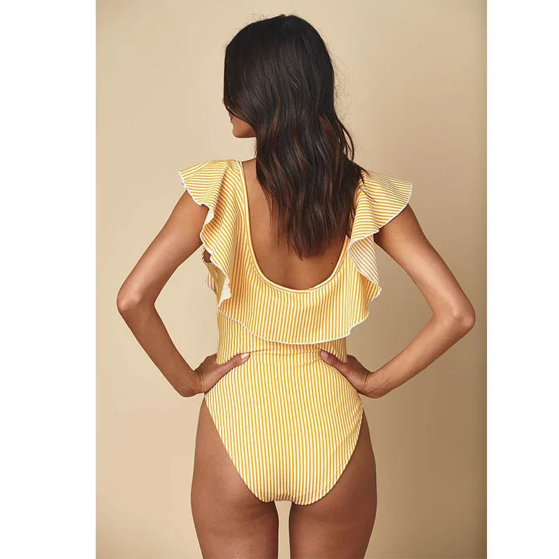 Новинка 2019 сексуальные бикини женский купальник пуш ап с оборками подкладкой