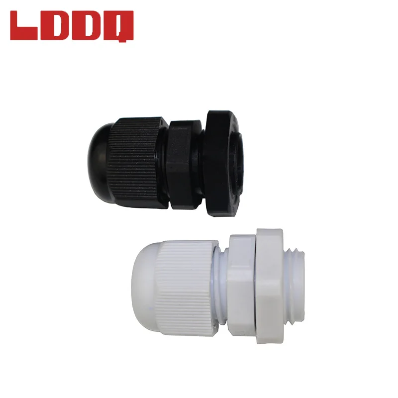 LDDQ 10 шт. нейлоновая пластиковая Водонепроницаемая кабельная втулка PG11 для кабеля