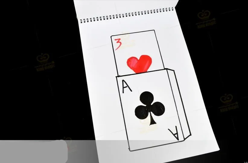 Кардиографический эксклюзивный карточный прогноз роста 390*260 мм карточка