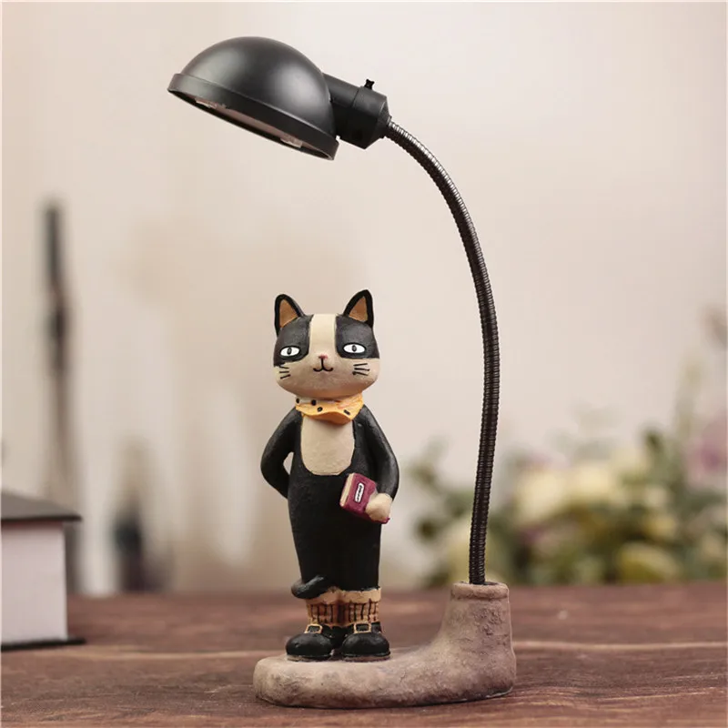 Детский подарок мультяшное украшение полимерные изделия Zakka Nickey кот ночной