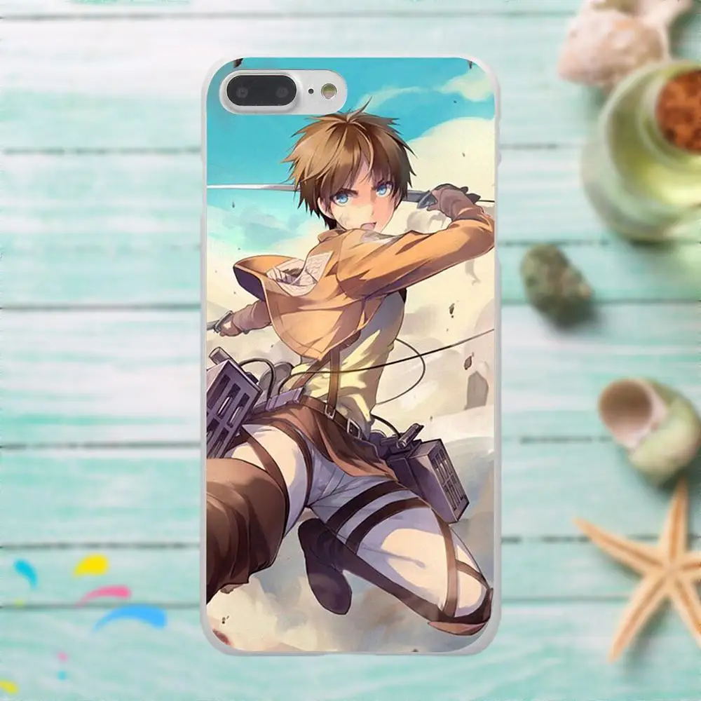 Атака на Титанов Микаса Япония для Apple iPhone X 4 4S 5 5C SE 6 6S 7 8 Plus LG G3 G4 G5 G6 K4 K7 K8 K10 V10 V20 и др.