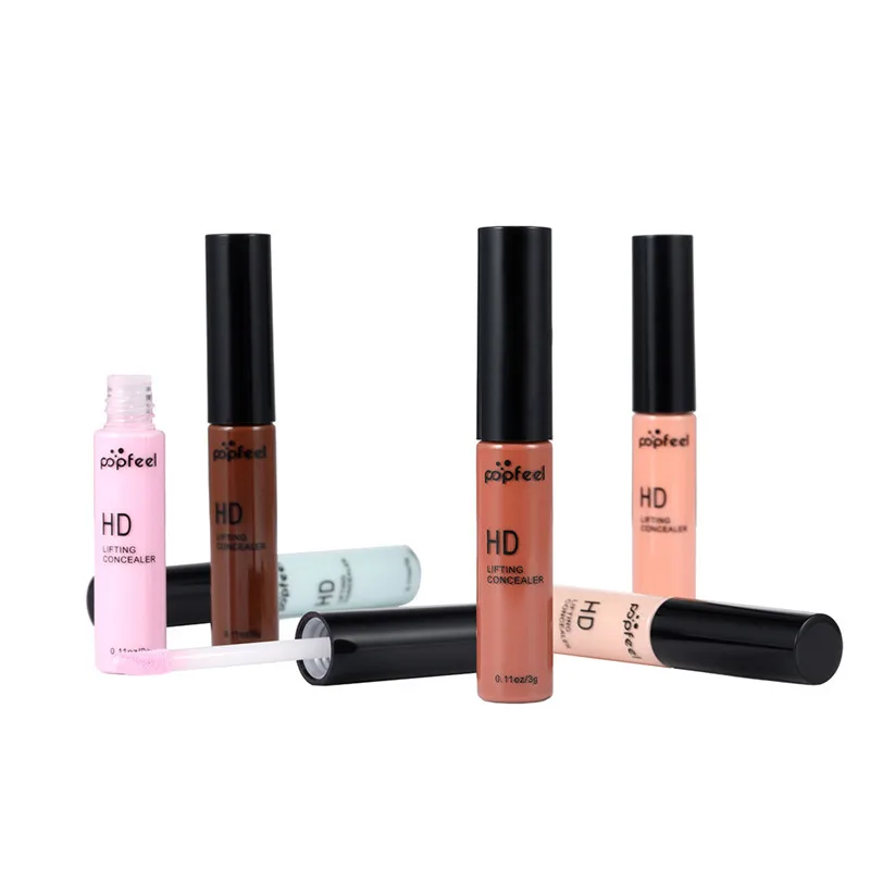 POPFEEL Makeup Concealer Liquid concealer Convenient Pro eye cream New Hot Sale 10color maquiagem | Красота и здоровье