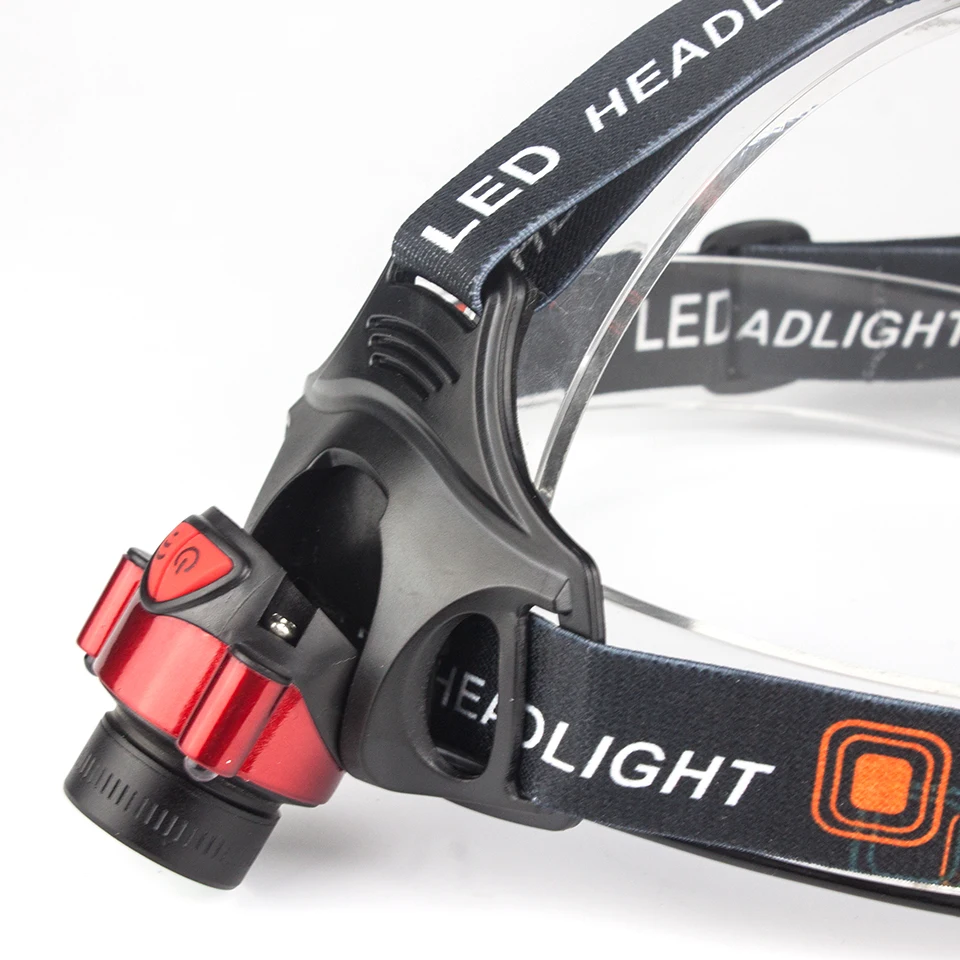 Светодиодный налобный фонарь ИК датчик движения Головной CREE XML T6 высокая