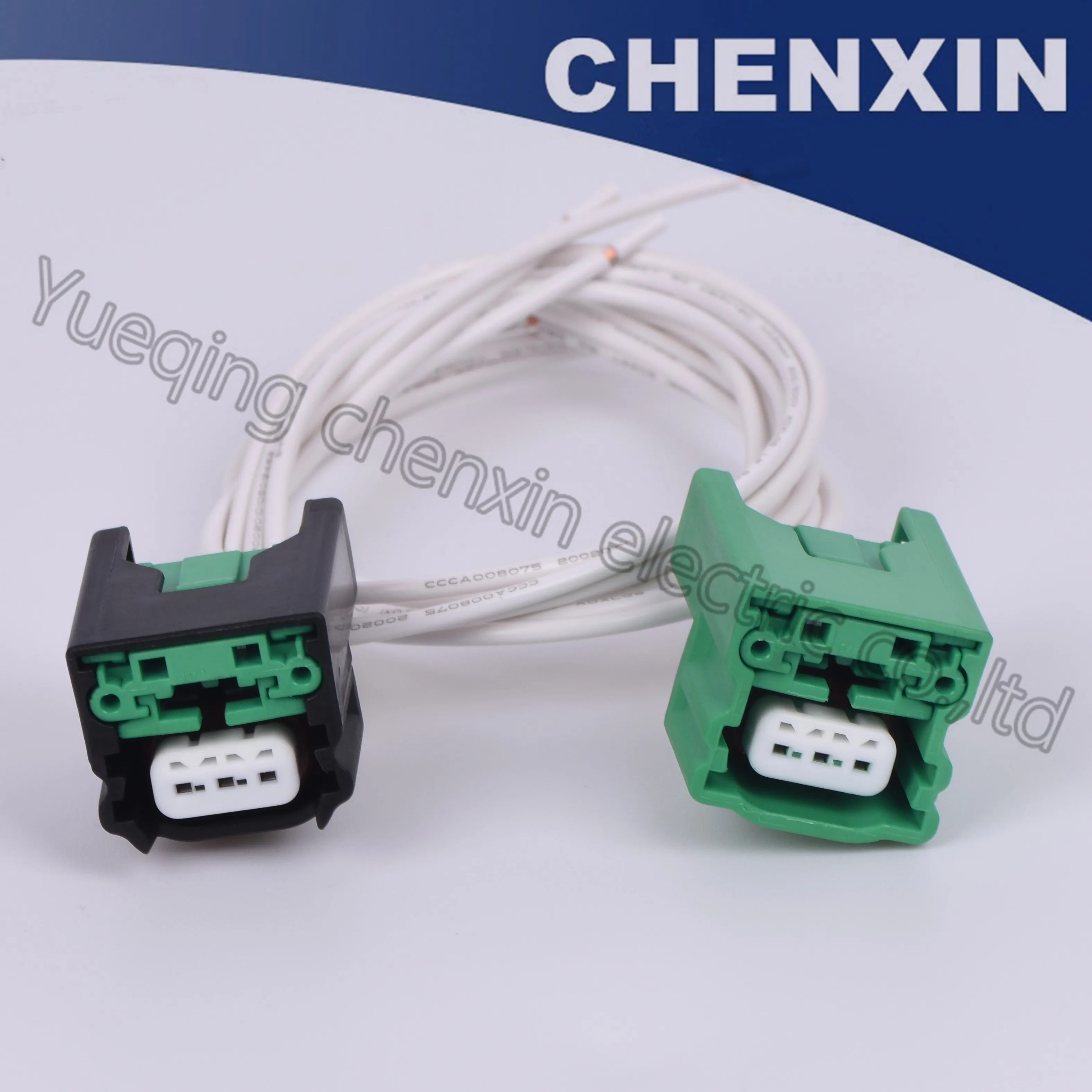 

Черный и зеленый 3 контакта автомобильный водонепроницаемый автомобильный разъем (белый зажим) (зеленый зажим) Женский 1,0, с линейной автомо...