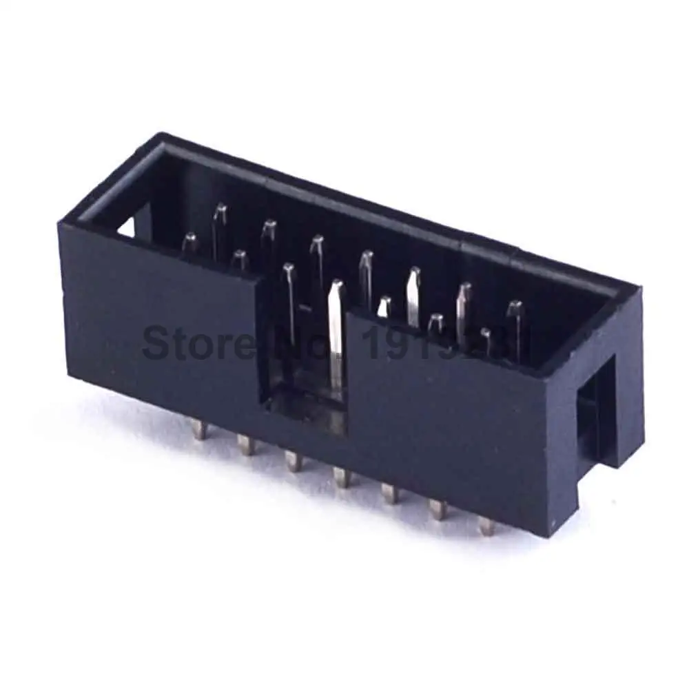 5 шт. DC3 14P прямой JTAG Socket Contor для плоского ленточного кабеля 2 ряда 14 Pin 54 мм|socket