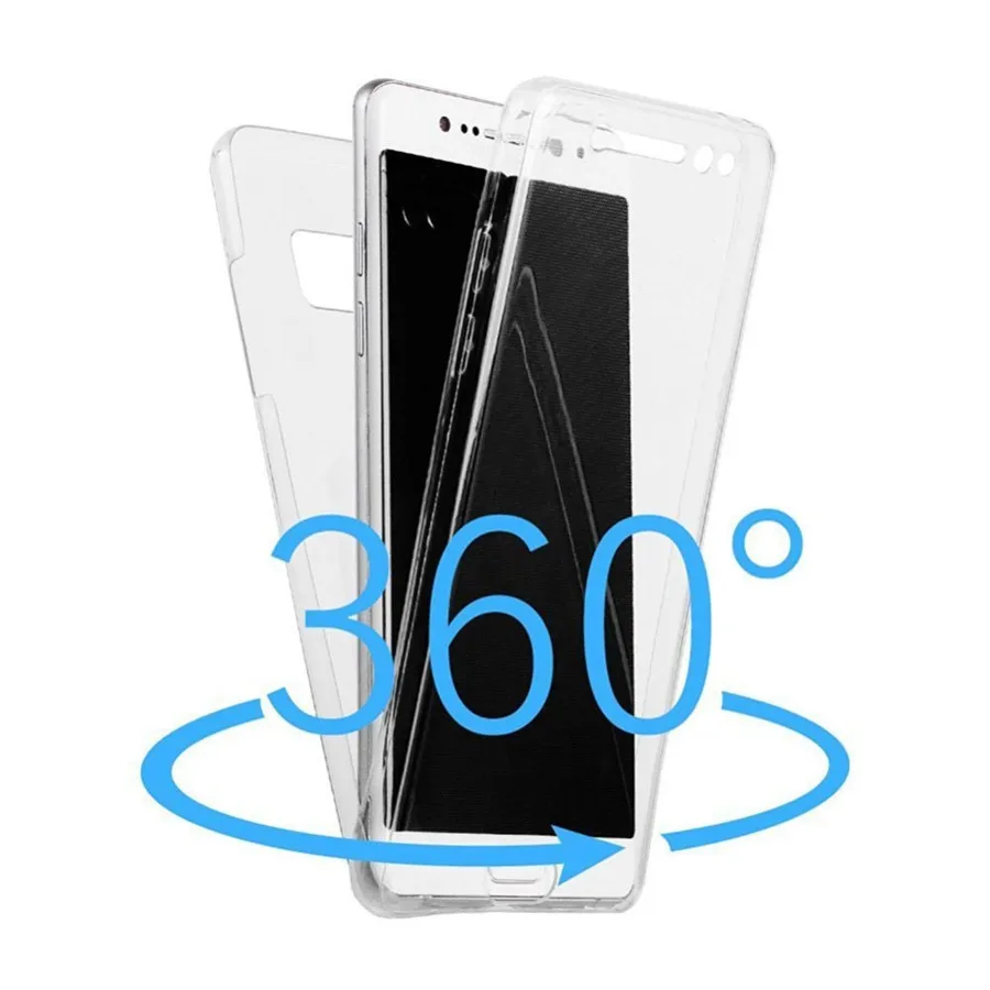 Чехол для Huawei P20 Lite Pro 360 чехол Mate 10 P8 P9 P10 Plus Nova 3E 2i полностью защитные прозрачные
