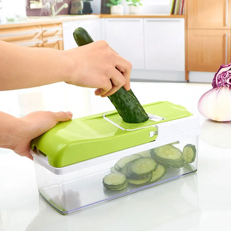 Быстрый измельчитель Главная Кухня Руководство Чоппер кухонный чипсы для резки