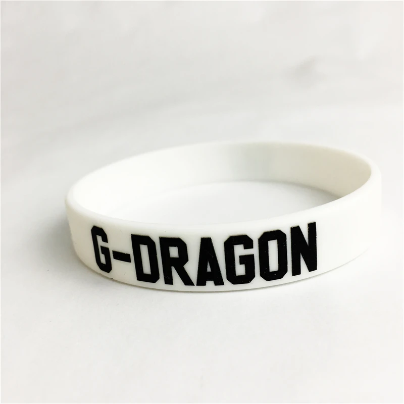 2019 модный силиконовый браслет с логотипом kpop GD G-DRAGON для мужчин и женщин |