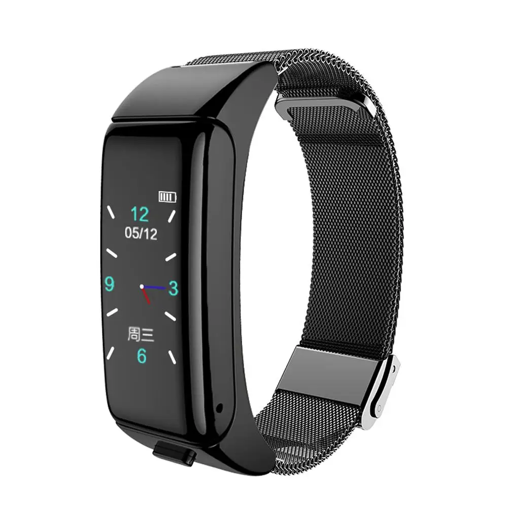 B6 0 96 дюймов Беспроводная bluetooth гарнитура два в одном звонок прослушивание музыки