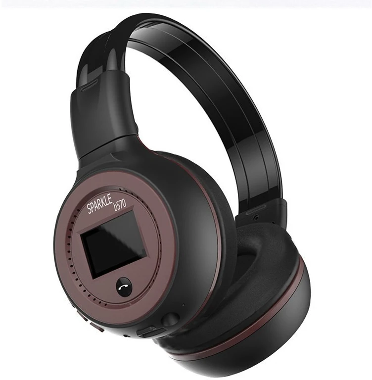 Хорошее качество,, Zealot B570, стерео Беспроводная гарнитура, Bluetooth наушники, повязка на голову, гарнитура с FM TF, светодиодный индикатор для mp3