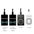 Универсальный Qi беспроводной приемник зарядного устройства для iPhone адаптер приемный приемник Pad катушка Android Phone Micro USB и Type C
