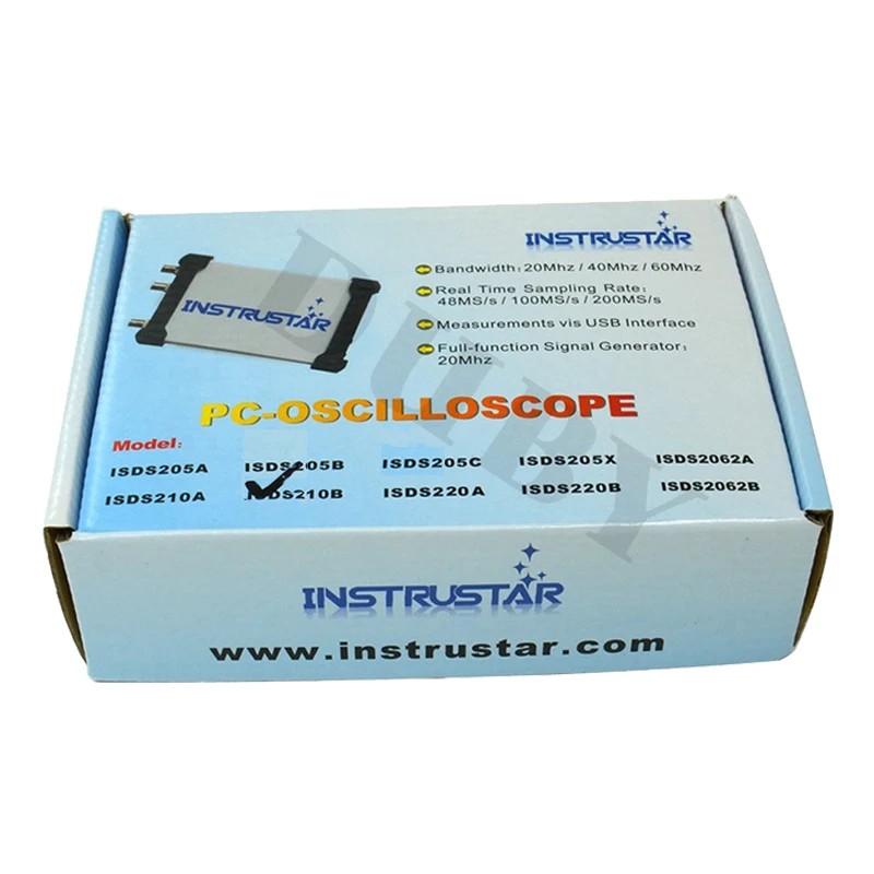 Портативный цифровой осциллограф ISDS210B 4 в 1 двухканальный ПК USB + анализатор