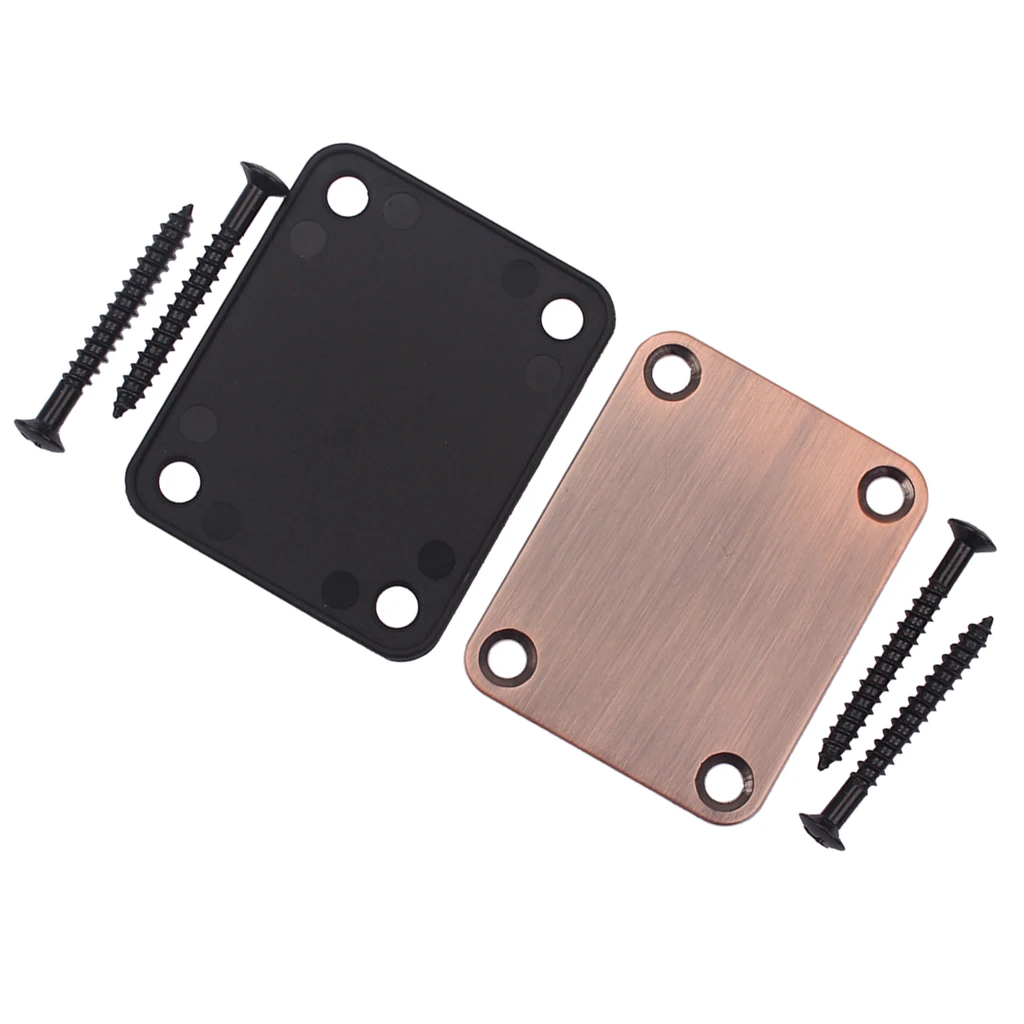 Электрическая гитара стальная Шейная пластина Струнные инструменты сменная