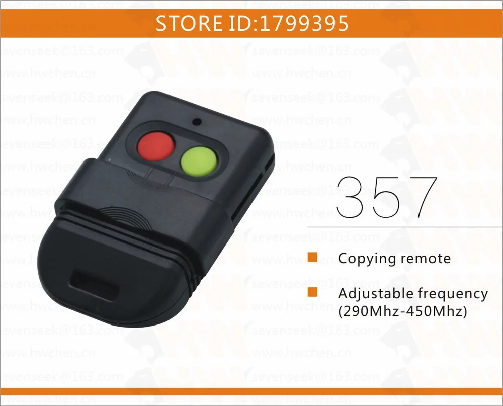 Сингапур Малайзия лицевая копия клонирование Двери Гаража Пульт дистанционного