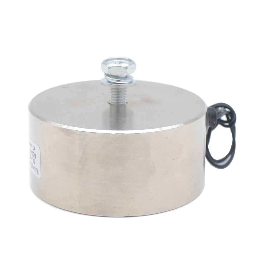 Электромагнитный присоска D80mm * H38mm 100 кг/220lbs/1000N удерживающий Подъемный