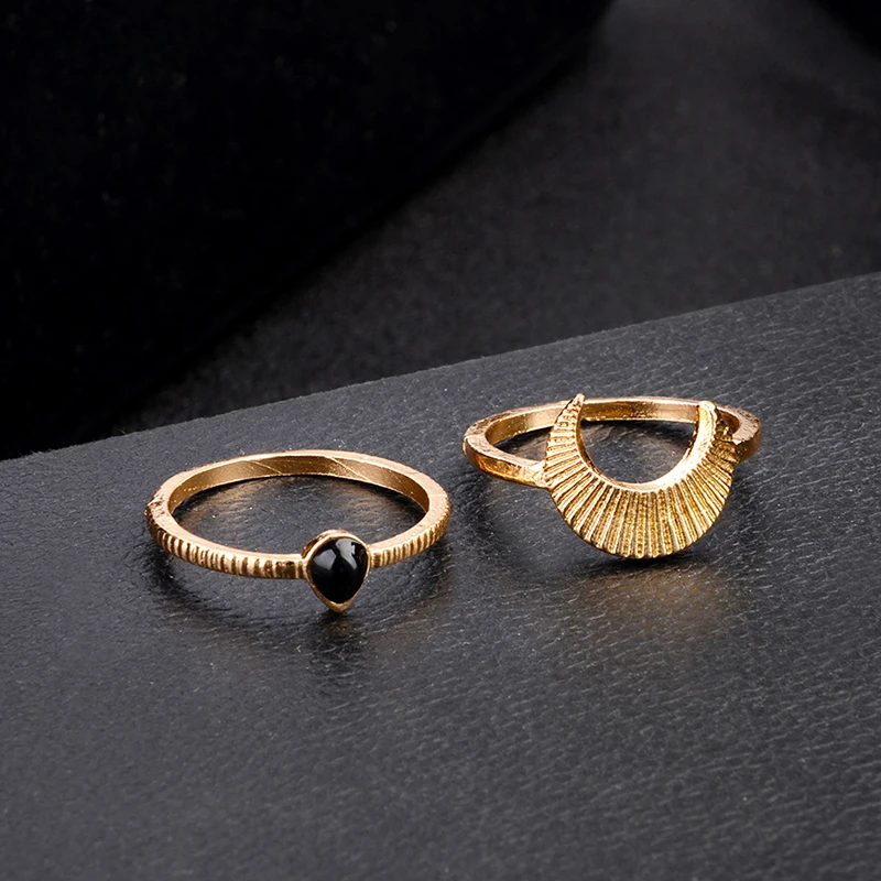 6 шт. в европейском и американском стиле полоску форме Луны капли модный набор