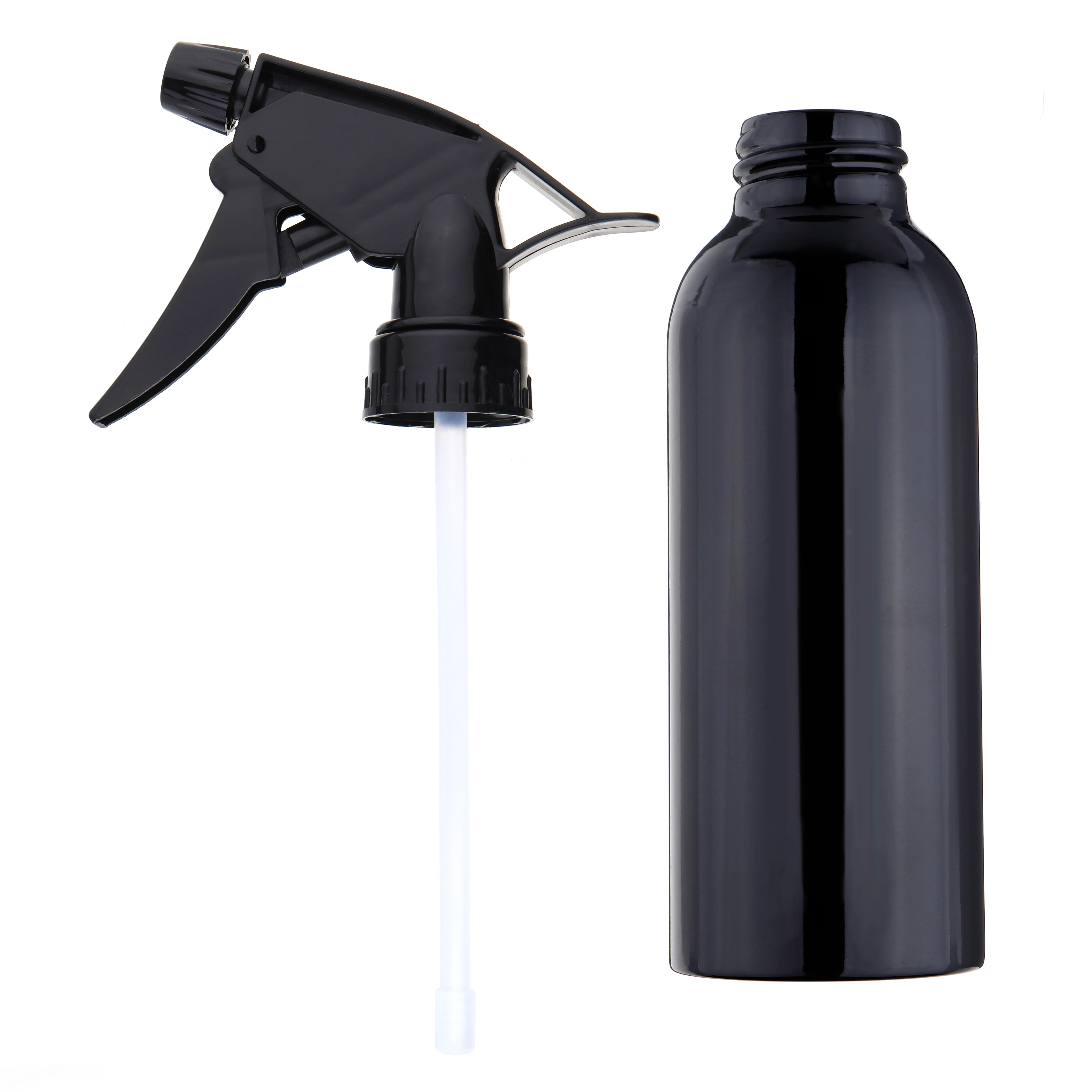 200ml Black Salon Spray Bottles Barber Hair Cutting Atomizer Empty Water Sprayer Bottle Hairstyling Hairdressing Tools | Красота и