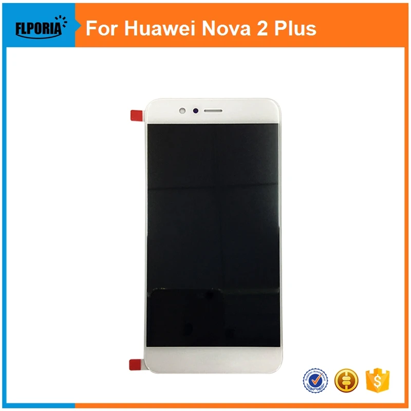 

ЖК-дисплей и дигитайзер для Huawei Nova 2, сенсорный экран в сборе, запасные части, черный/белый