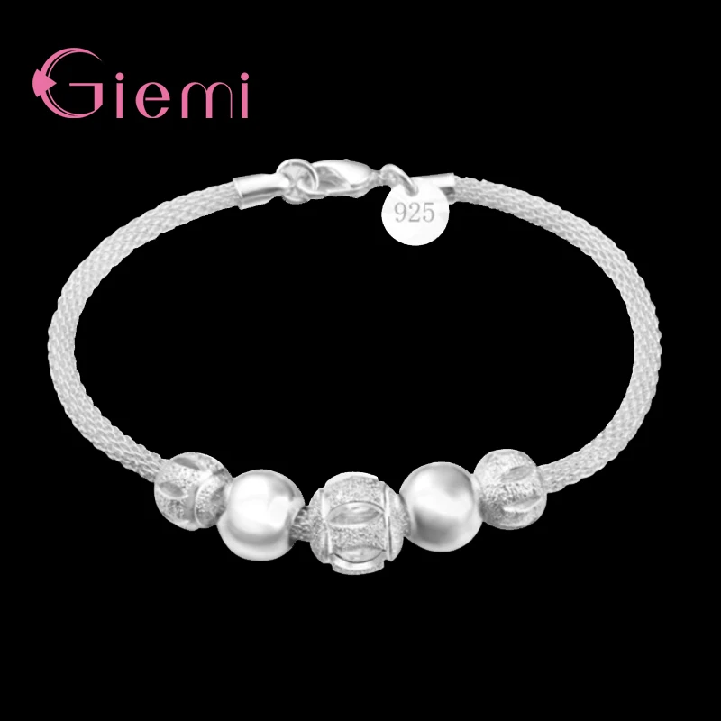 Женский браслет из серебра 925 пробы с бусинами|bead bracelet|charm beads braceletbracelet brand |