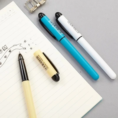 

Creative black gel pen Carbon pen Signature pen 0.5mm Stationery 10pcs free shipping