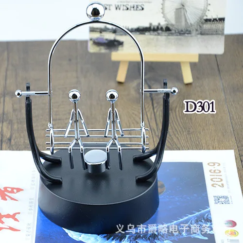 

Couple swinging metal metal eternal swinger Scientific experiment energy decoration Model gift