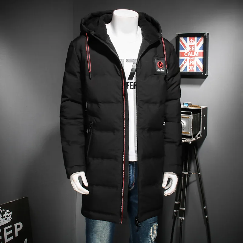 new plus size 10XL 9XL long thicken winter down jacket men brand clothing warm duck male top quality parkas | Мужская одежда