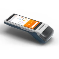 wireless 3g mobile handheld smart pos terminal with built in printer for retail shop
