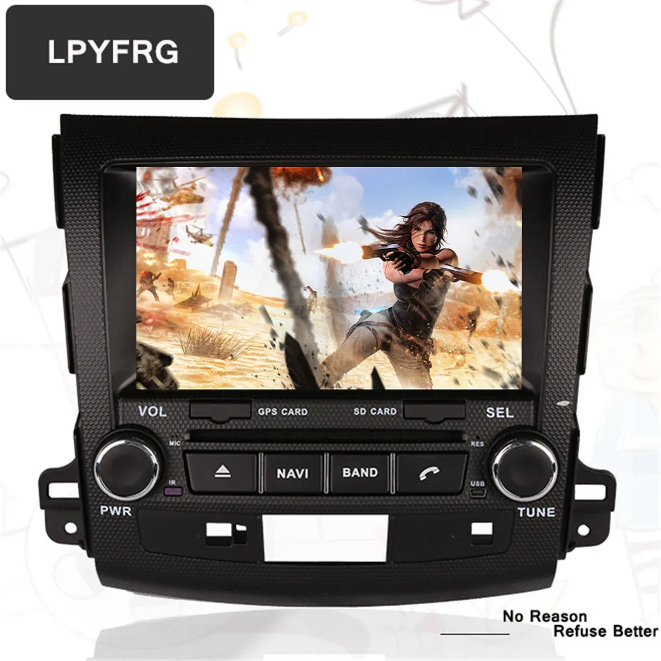 Автомагнитола 2 Din на android 10 0 для Mitsubishi Outlander 2005 2006 2007 2012 2013 с Gps навигацией|2 din car dvd|car
