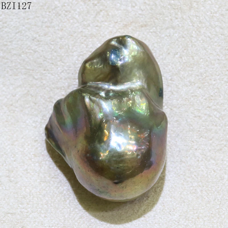 Новый уникальный ярсветильник сине Павлин яркого цвета искусственный жемчуг Keshi