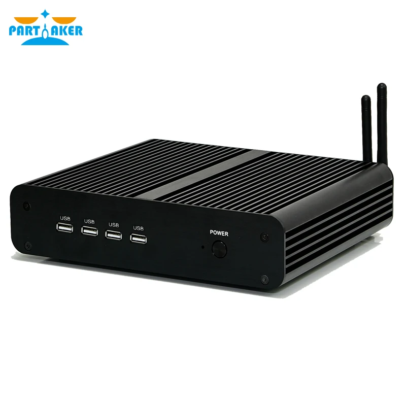 Мини ПК parмягкий без вентилятора Intel Core i7 10710U 10510U Windows 10 2 * DDR4 M.2 NVMe + Msata 5 ''SATA HTPC
